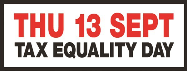 Wetherspoons Tax Equality Day