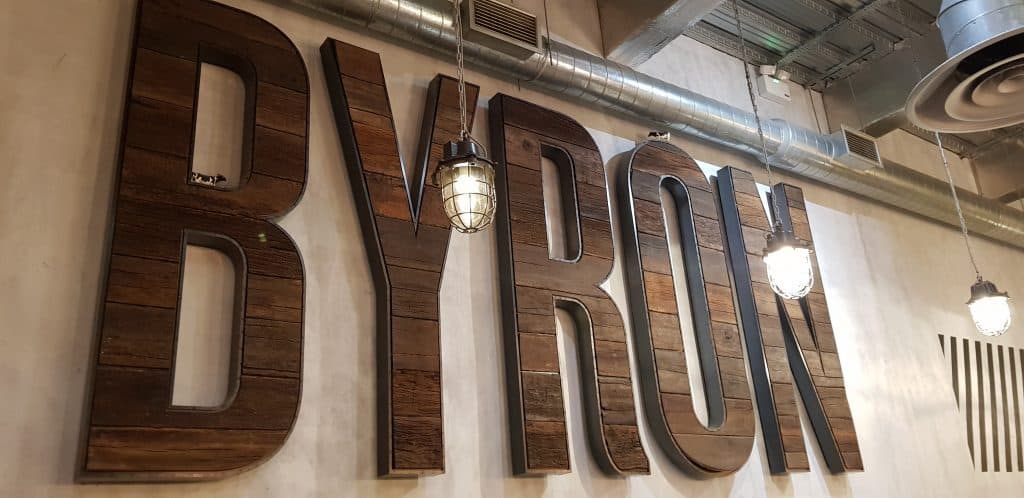 Byron, Burger Restaurant, Bluewater, Dartford, Greenhithe, Kent