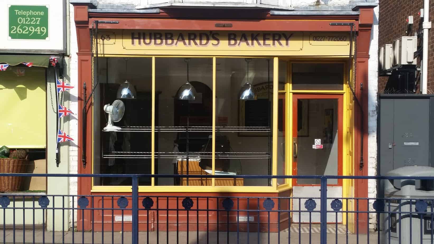 Hubbard’s Bakery, Whitstable, Kent
